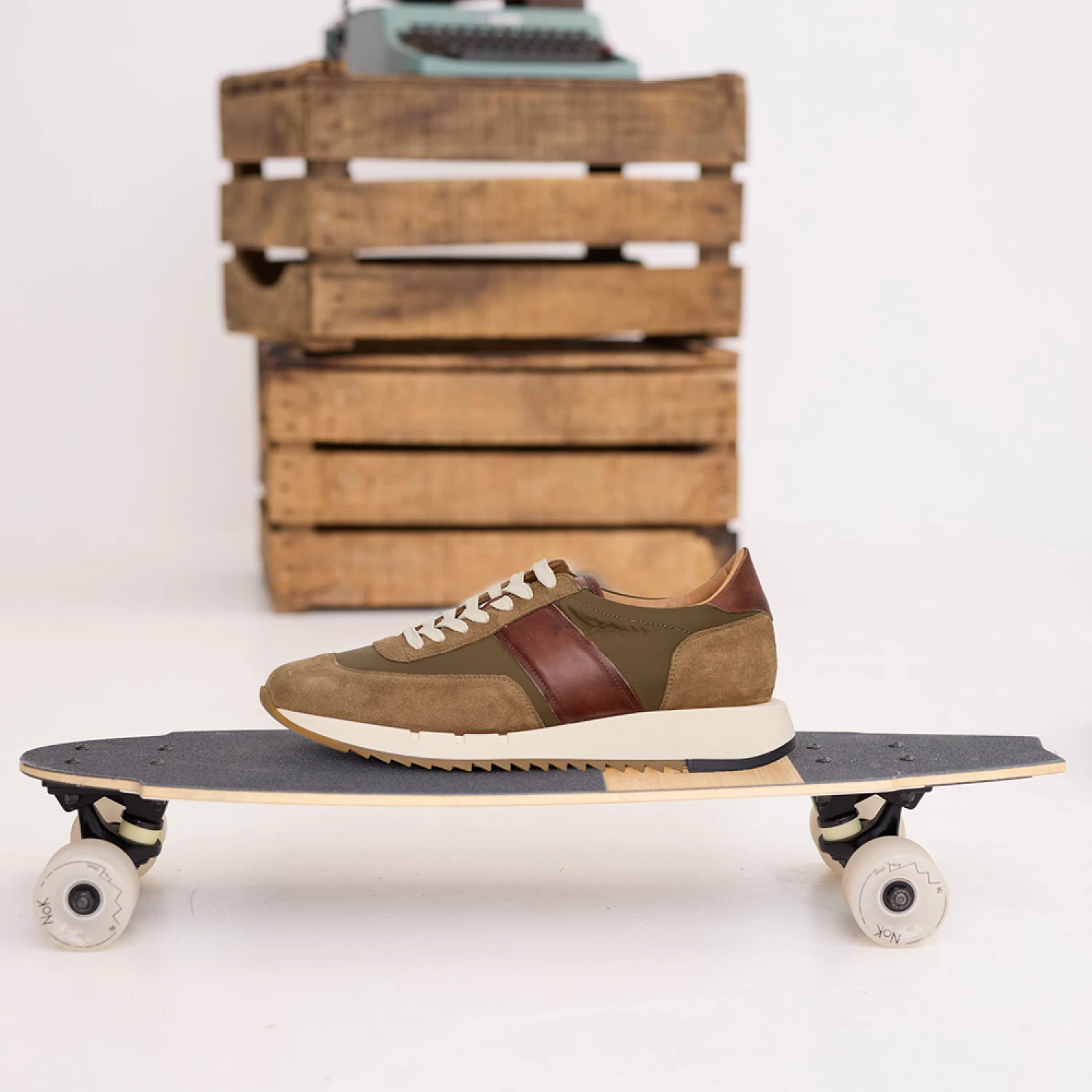 Lender Kaki/marron – Image 5