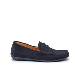 Mocassin 8856 Velours Marine