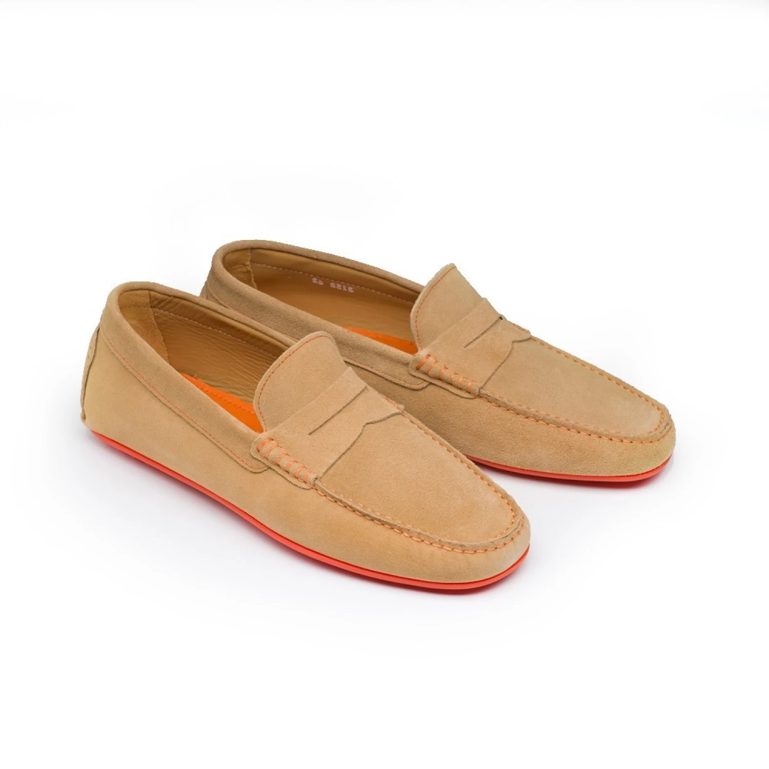 Mocassin 7001 Beige & Orange – Image 3
