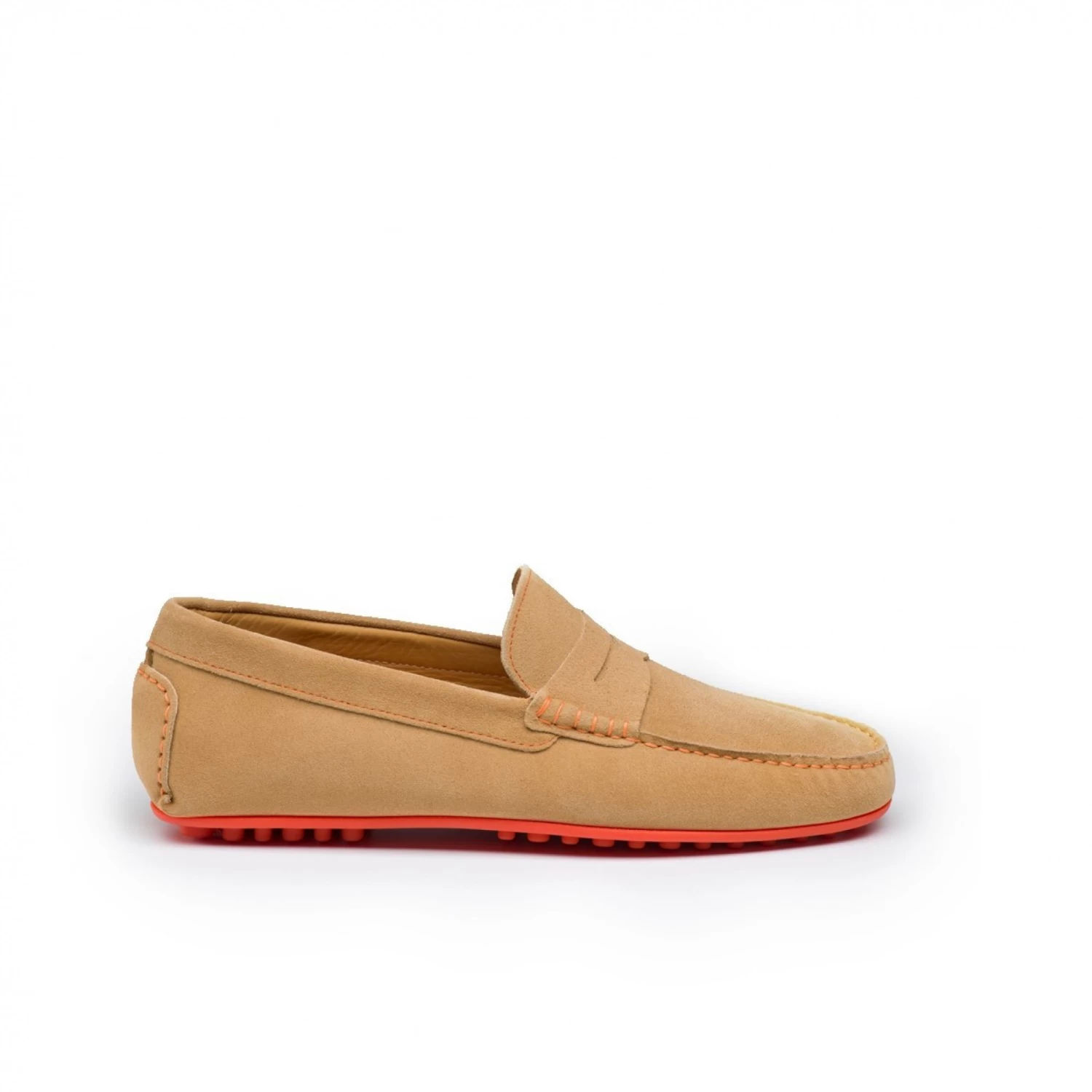 Mocassin 7001 Beige & Orange