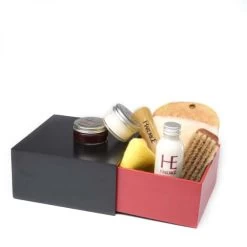 Coffret Entretien Chaussures Bordeaux