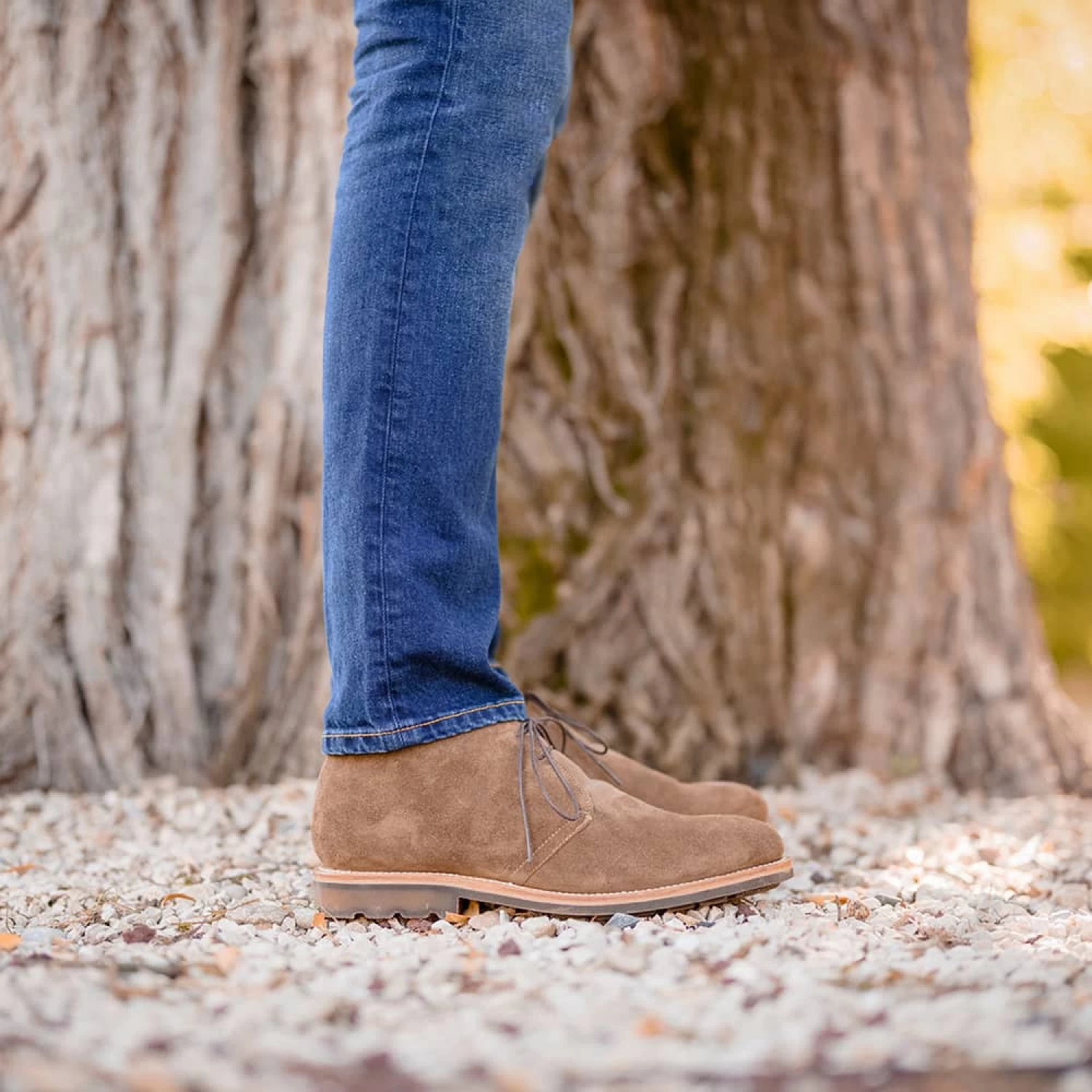 Jerry Velours Taupe & Hévea – Image 6