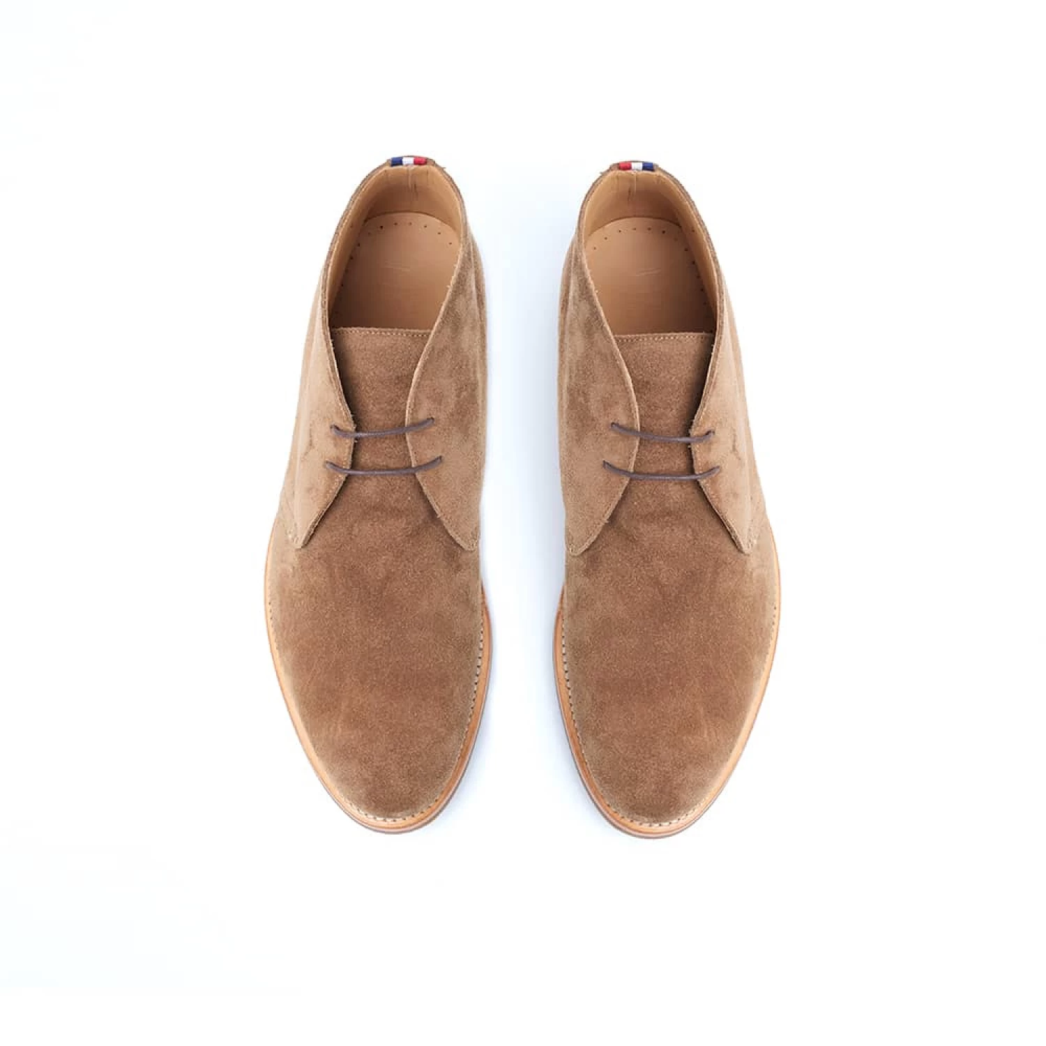 Jerry Velours Taupe & Hévea – Image 3