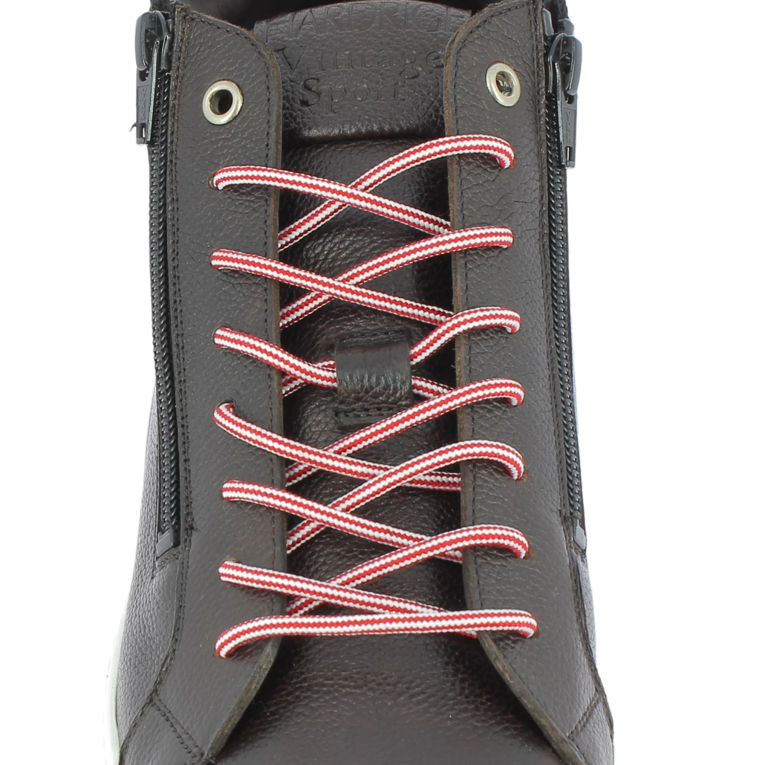 Lacets Blanc Et Rouge – Image 2